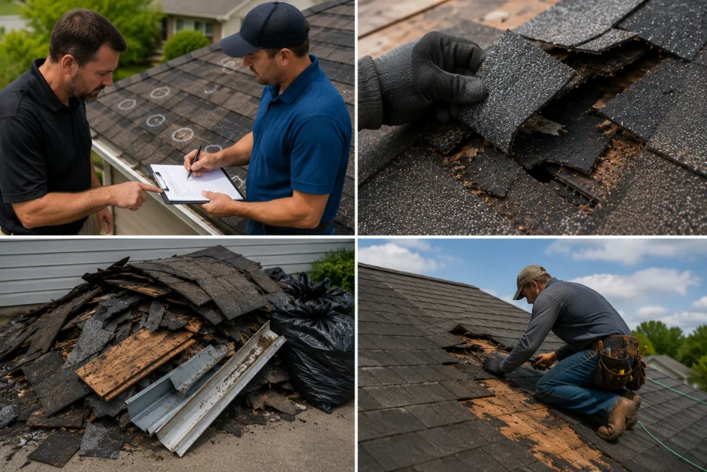 Hail Damage Roof Insurance Claim 2